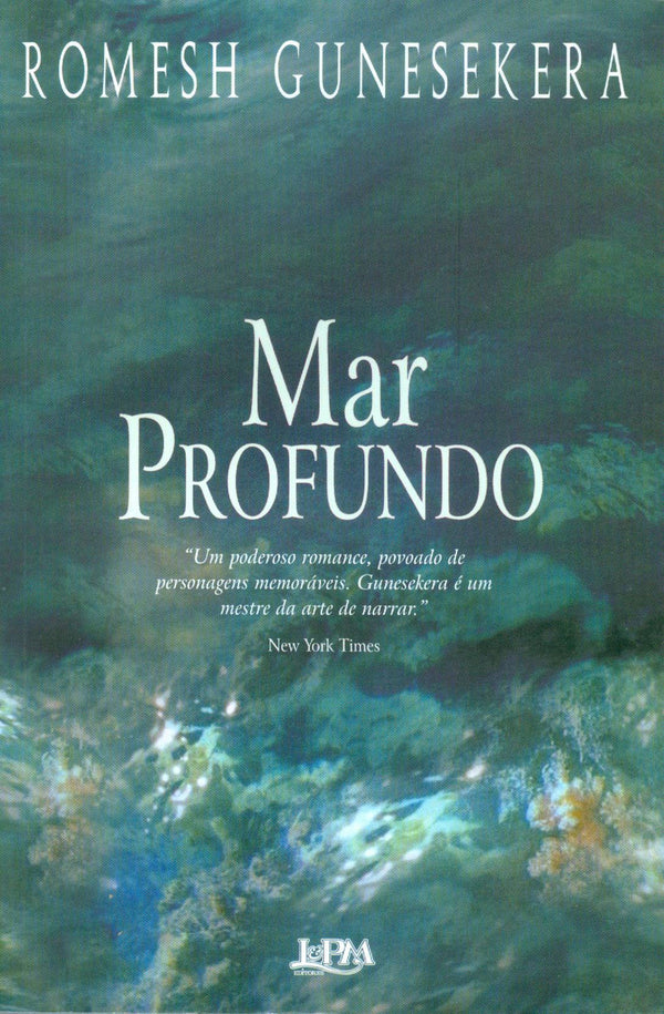Capa do livro Mar Profundo, de Romesh Gunesekera