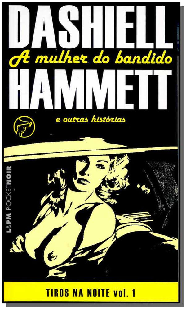 Capa do livro Mulher do Bandido, a Pocket, de Dashiell Hammet