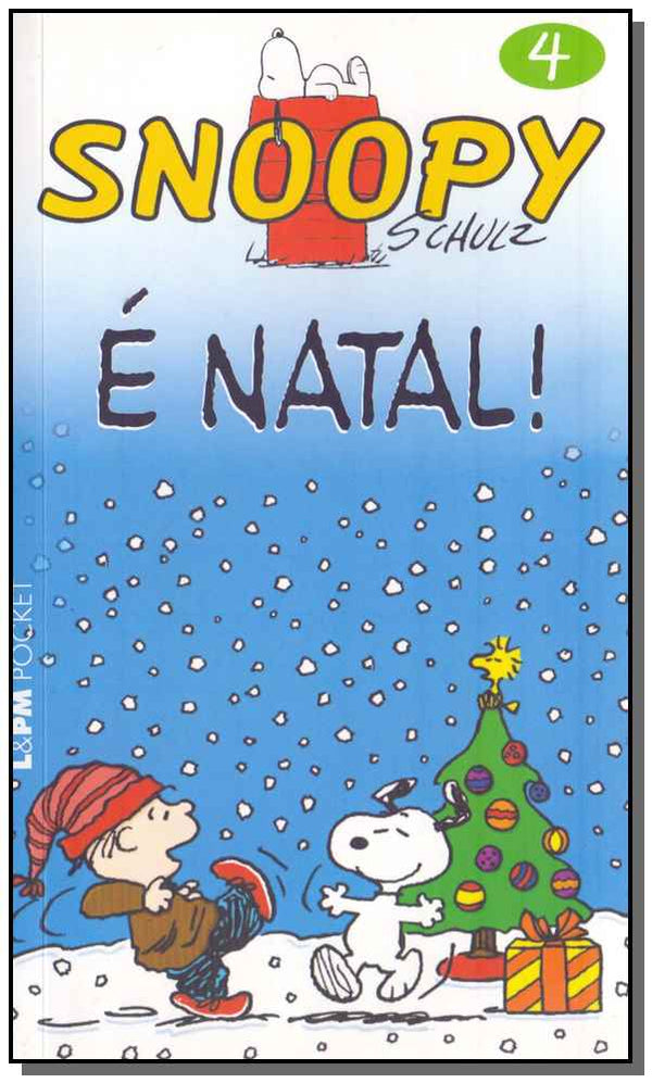 Capa do livro Snoopy 4 - E Natal - Bolso, de Charles M. Schulz