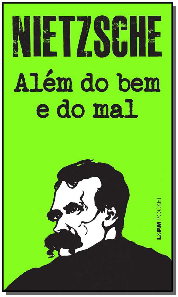 Capa do livro Além do Bem e do Mal, de Friedrich Nietzsche