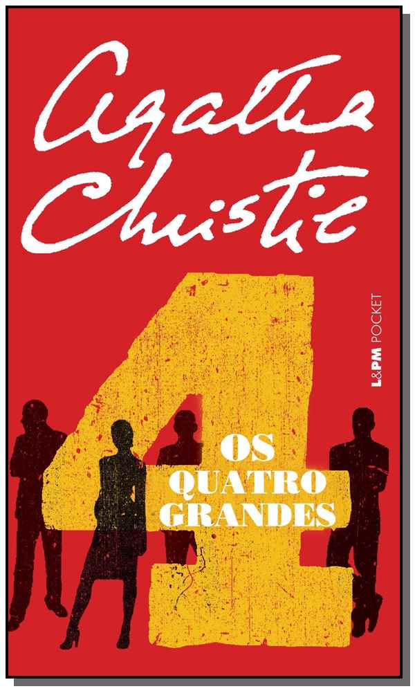 Capa do livro Os Quatro Grandes, de Agatha Christie
