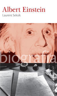 Capa do livro Albert Einstein, de Laurent Seksik