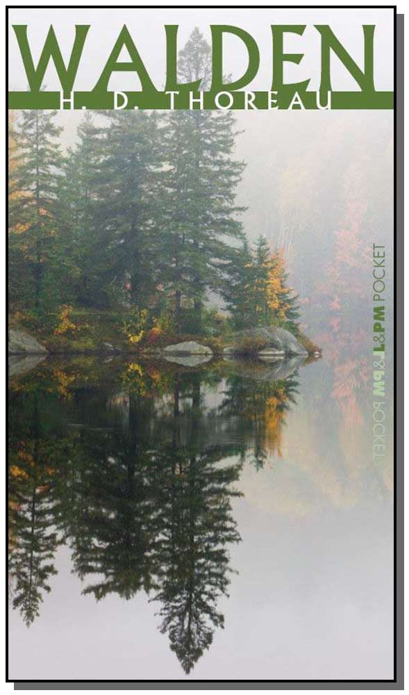 Capa do livro Walden, de Henry David Thoreau