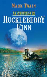 Capa do livro Aventuras de Huckleberry Finn, as, de Mark Twain