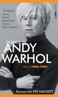 Capa do livro Diarios de Andy Warhol - Vol 2- Bolso, de Pat Hackett