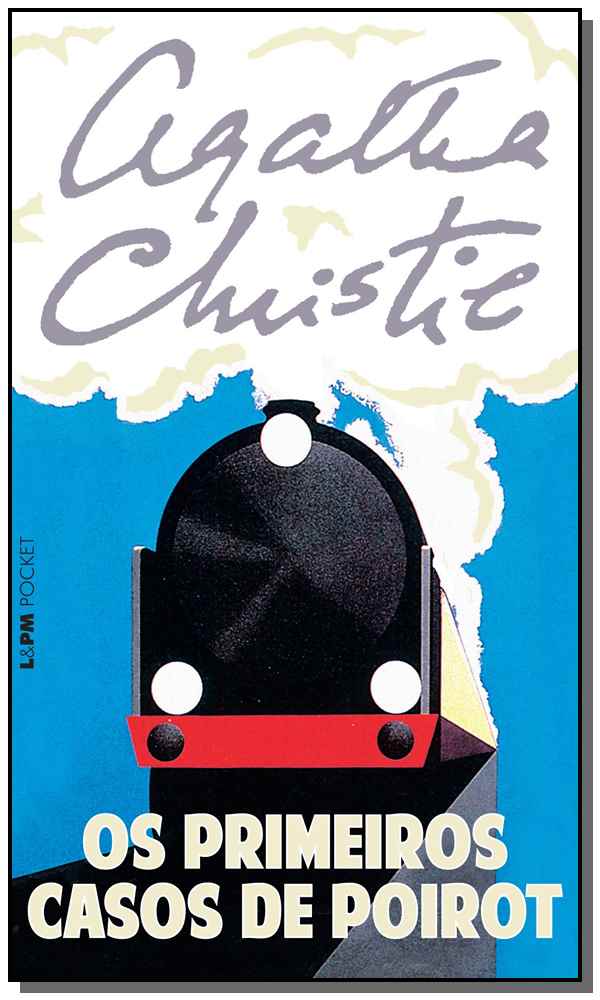 Capa do livro Os Primeiros Casos de Poirot, de Agatha Christie