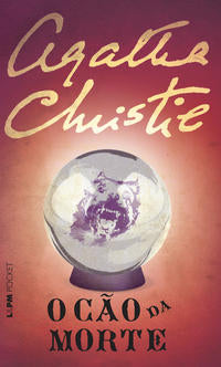 Capa do livro O Cão da Morte, de Agatha Christie
