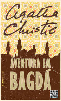 Capa do livro Aventura em Bagdá, de Agatha Christie