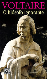 Capa do livro O Filósofo Ignorante, de Voltaire