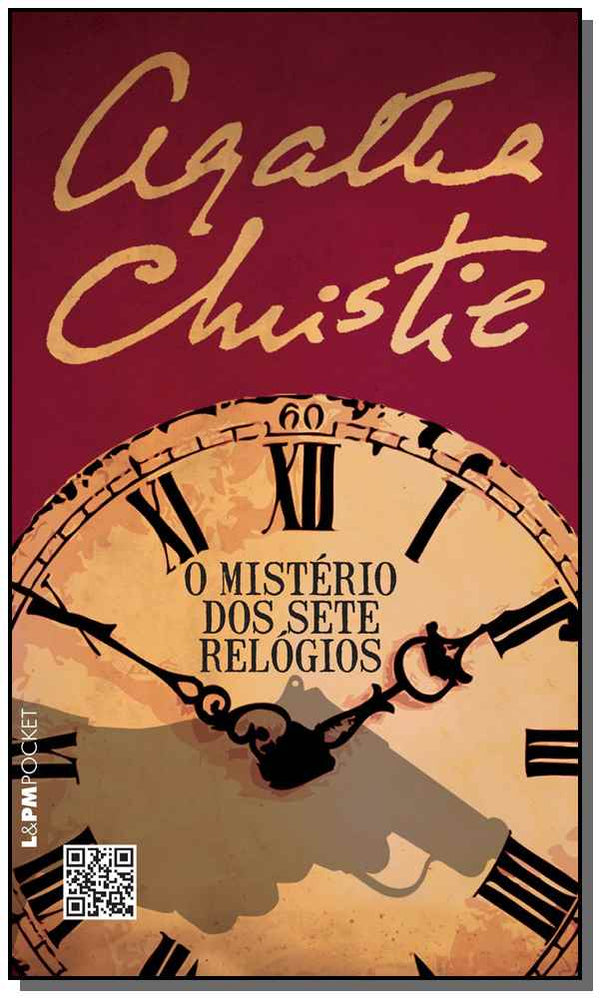 Capa do livro Mistério dos Sete Relogios, o - Bolso, de Agatha Christie