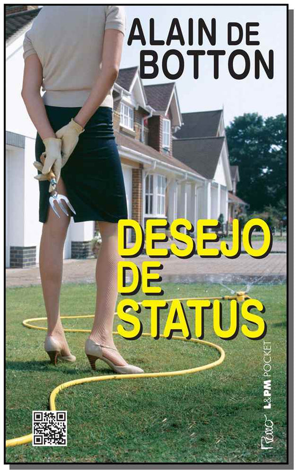 Capa do livro Desejo de Status, de Alain de Botton