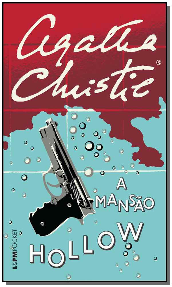 Capa do livro A Mansão Hollow, de Agatha Christie