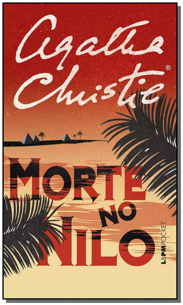 Capa do livro Morte no Nilo, de Agatha Christie