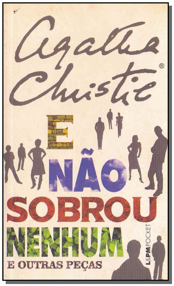 Capa do livro E Não Sobrou Nenhum e Outras Peças - Bolso, de Agatha Christie