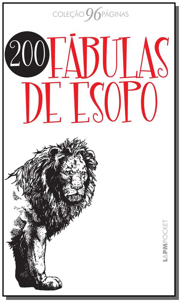 Capa do livro 200 Fabulas de Esopo - (Lpm), de Esopo