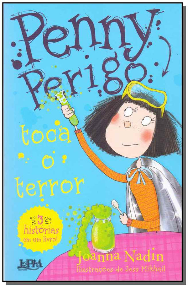 Capa do livro Penny Perigo Toca o Terror, de Joanna Nadin