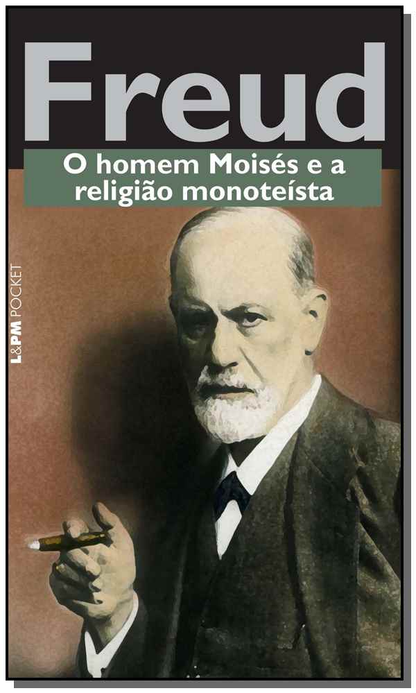 Capa do livro Homem Moises e a Religiao Monoteista, o - Pocket, de Sigmund Freud