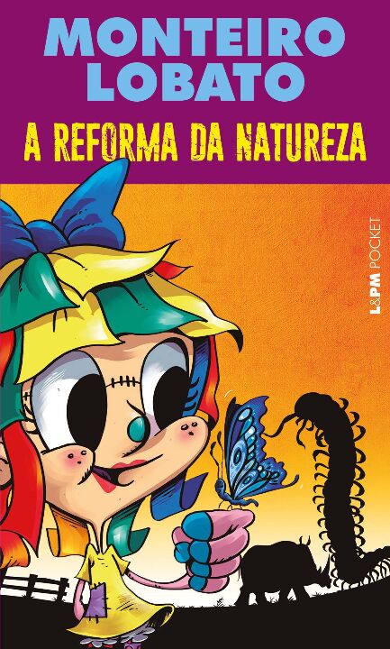 Capa do livro A Reforma da Natureza, de Monteiro Lobato