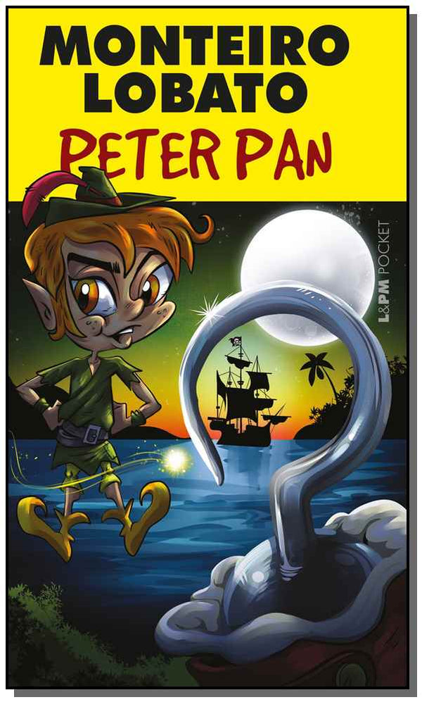 Capa do livro Peter Pan, de Monteiro Lobato
