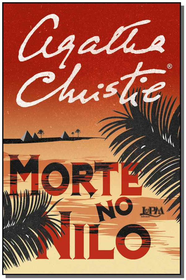 Capa do livro Morte no Nilo, de Agatha Christie