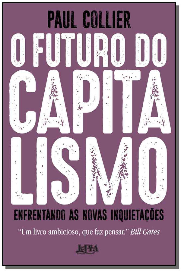Capa do livro Futuro do Capitalismo, o, de Paul Collier