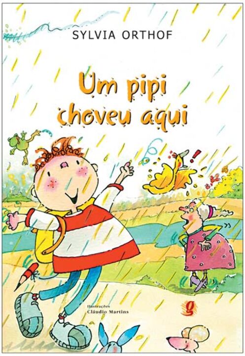 Capa do livro Um Pipi Choveu Aqui, de Sylvia Orthof