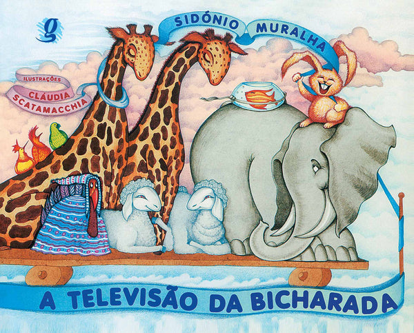 Capa do livro Televisao da Bicharada, a, de Sidonio Muralha