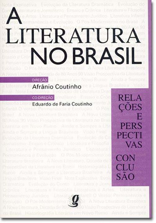 Capa do livro Literatura no Brasil, a - Vol.6, de Afranio Coutinho