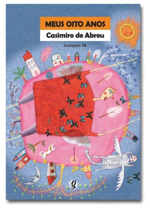 Capa do livro Meus Oito Anos, de Casimiro de Abreu