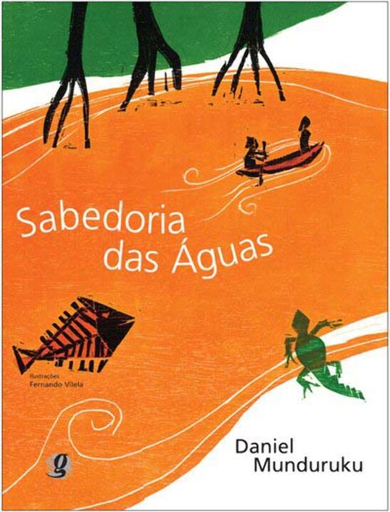 Capa do livro Sabedoria das Aguas, de Daniel Munduruku
