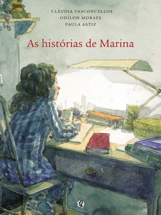 Capa do livro Historias de Marina, as, de Odilon Moraes Claudia Vasconcellos