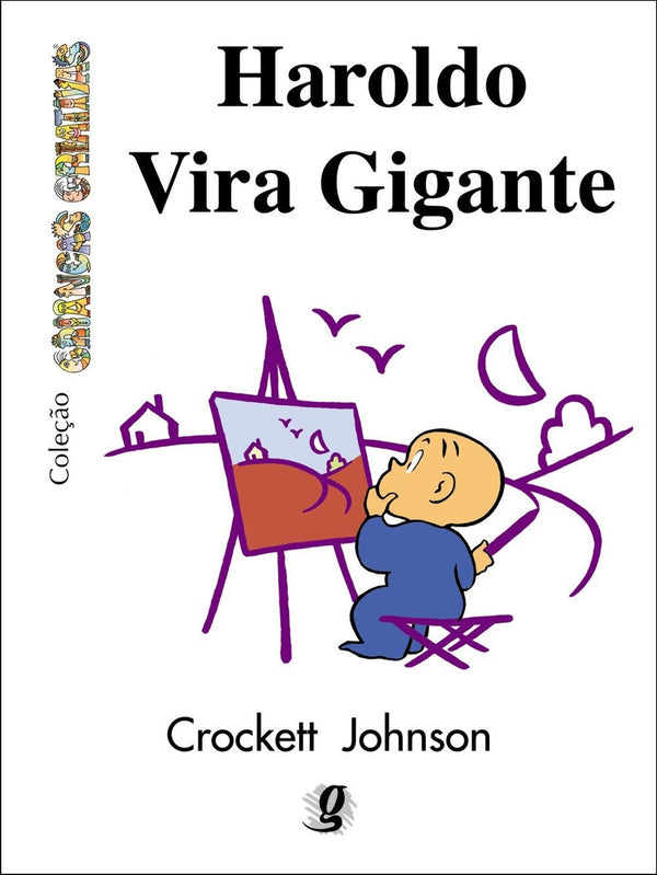 Capa do livro Haroldo Vira Gigante, de Crockett Johnson