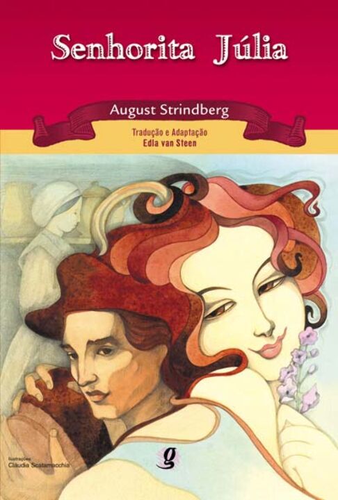 Capa do livro Senhorita Julia, de A Strindberg