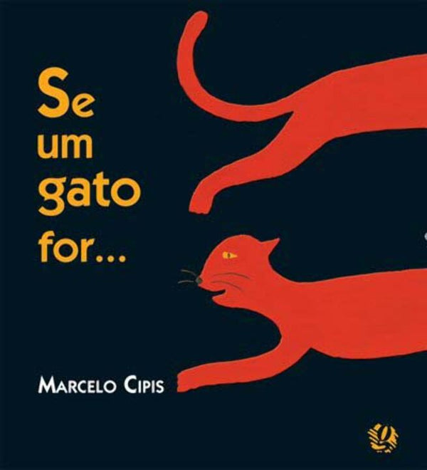Capa do livro Se um Gato For, de Marcelo Cipis
