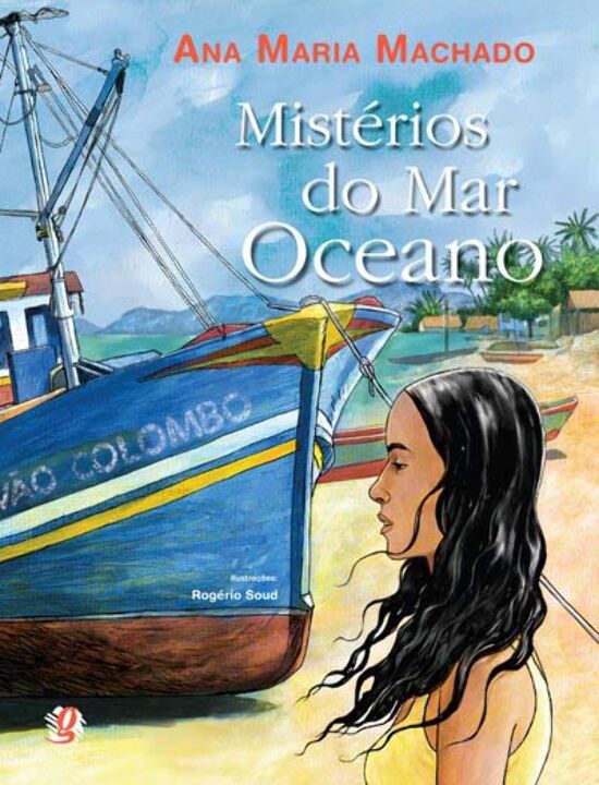 Capa do livro Misterios do Mar Oceano, de Ana Maria Machado