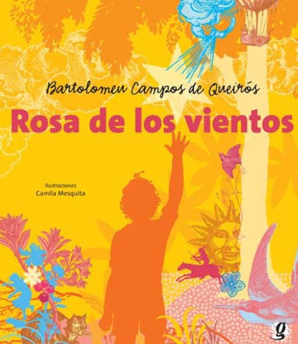 Capa do livro Rosa de Los Vientos, de Bartolomeu Campos de Queiros
