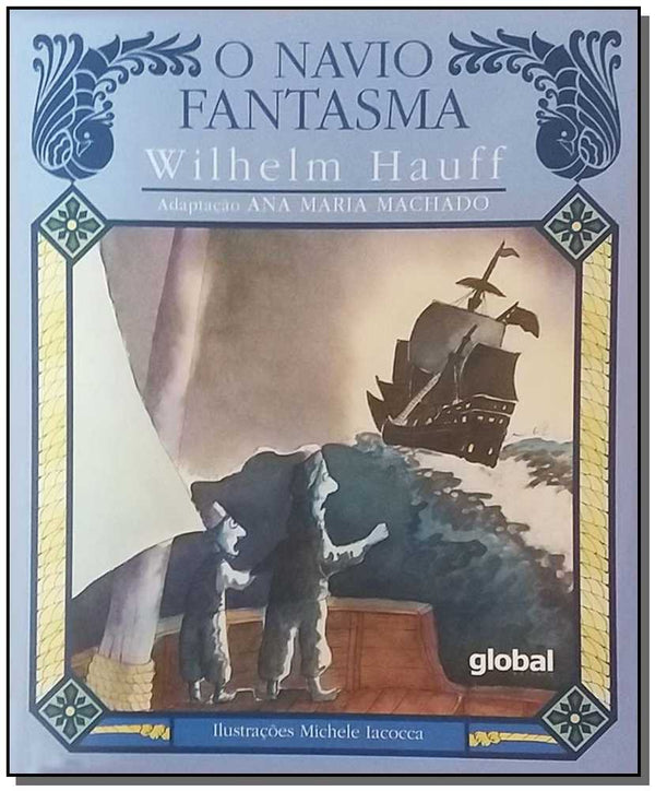 Capa do livro O Navio Fantasma, de Wilhelm Hauff