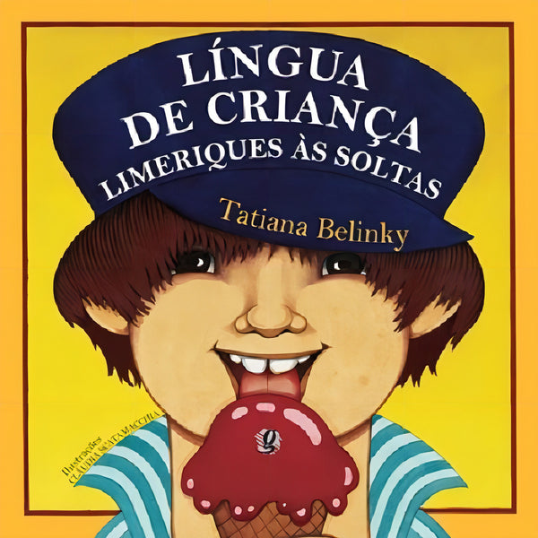 Capa do livro Lingua de Crianca - Limeriques as Soltas, de Tatiana Belinky