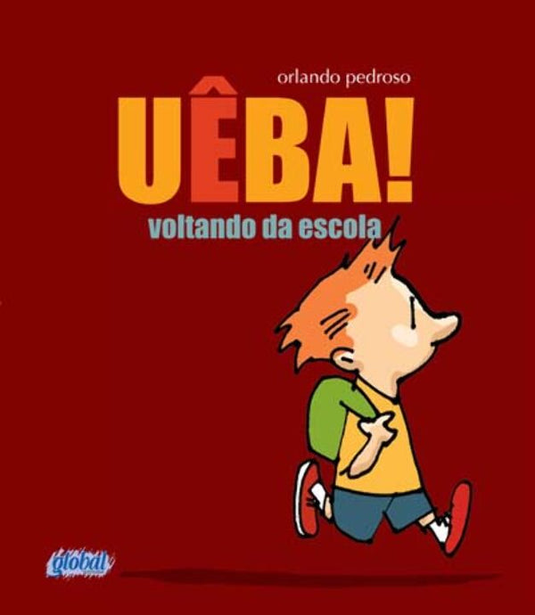 Capa do livro Ueba Voltando da Escola, de Orlando Pedroso