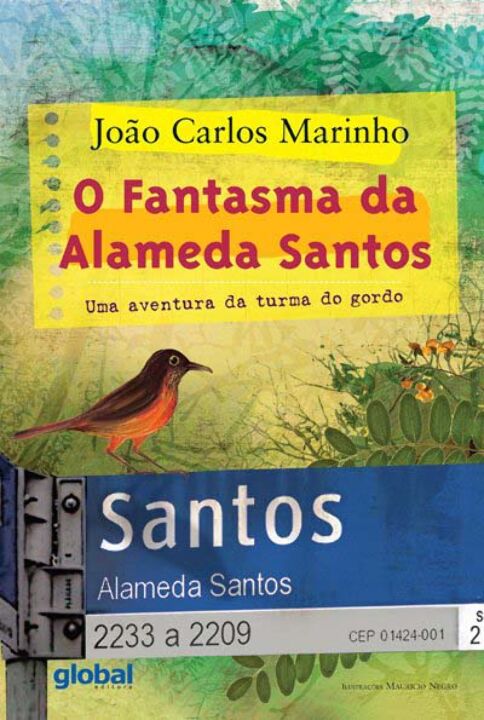 Capa do livro Fantasma da Alameda Santos, o, de Joao Carlos Marinho