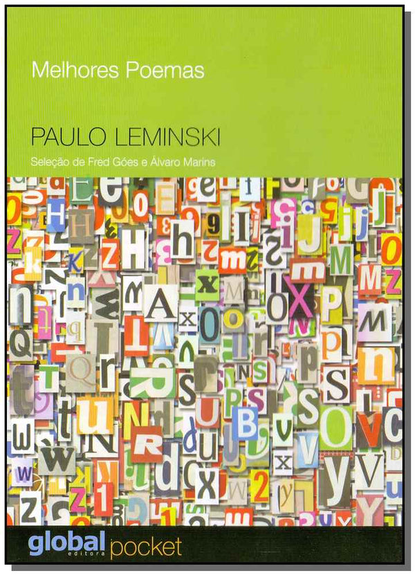 Capa do livro Melhores Poemas - Paulo Leminski, de Paulo Leminski
