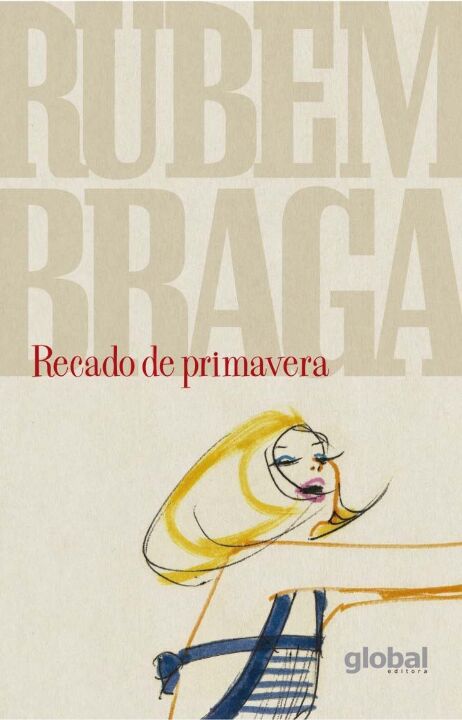 Capa do livro Recado de Primavera, de Rubem Braga