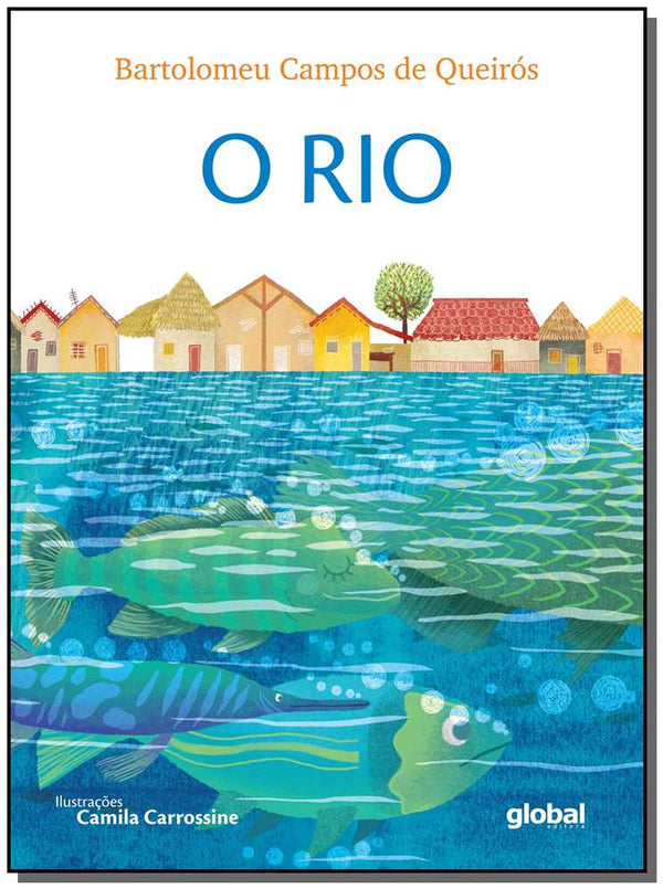 Capa do livro O Rio, de Bartolomeu Campos de Queiros