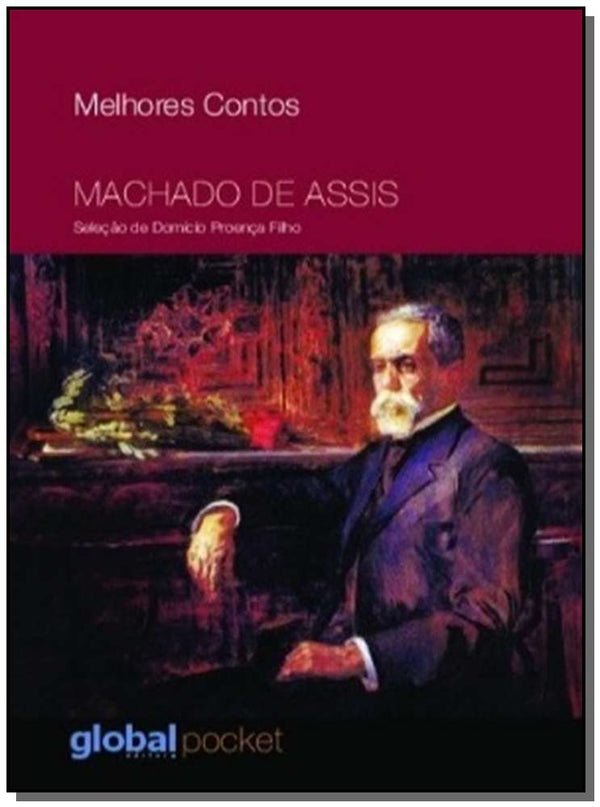 Capa do livro Melhores Contos de Machado de Assis, os - (Pocket), de Machado de Assis
