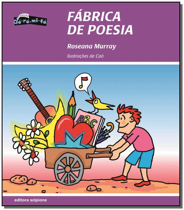 Capa do livro Fábrica de Poesia, de Roseana Murray