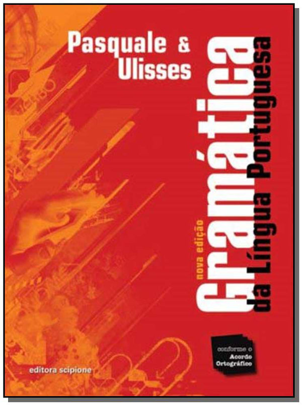 Capa do livro Gramática da Língua Portuguesa, de Ulisses e Pasquale