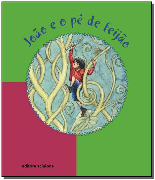 Capa do livro João e o Pé de Feijão, de Irmaos Grimm