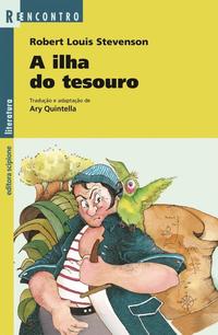 Capa do livro Ilha do Tesouro, a - (Scipione.), de Ary Quintella, Robert L. Stevenson