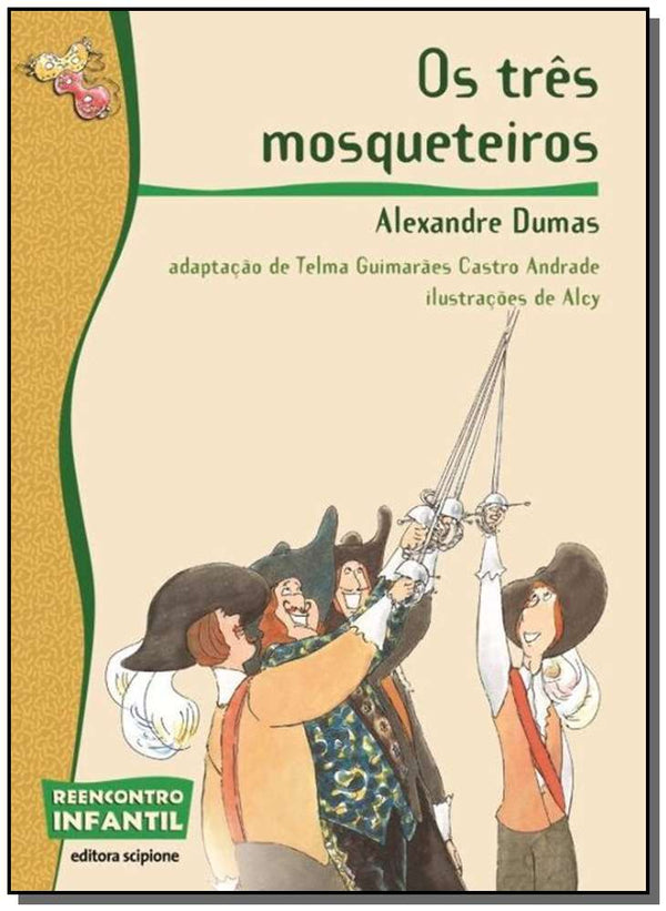 Capa do livro Três Mosqueteiros, os, de Alexandre Dumas