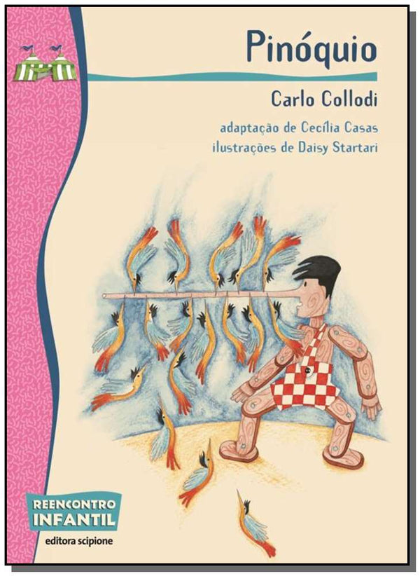Capa do livro Pinóquio, de Carlo Collodi